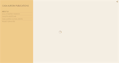 Desktop Screenshot of casaaurorapublications.com
