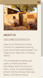 Mobile Screenshot of casaaurorapublications.com